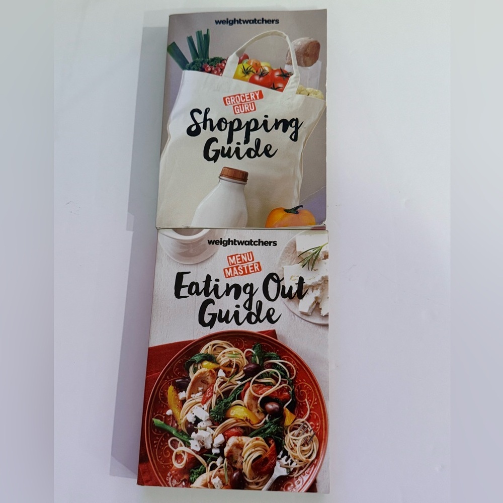 Weight Watchers Menu Master Eating Out Guide & Grocery Guru Shopping Guide
